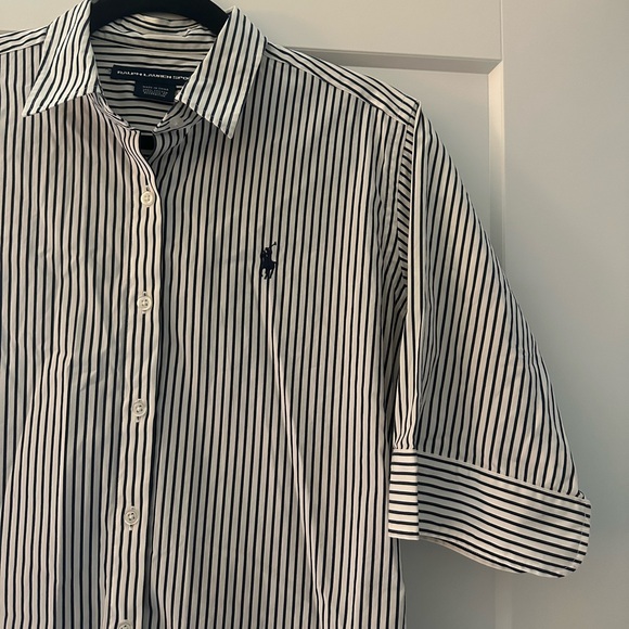 Ralph Lauren Striped Button Down - Picture 3 of 4